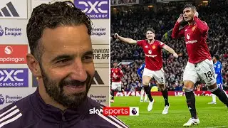 Ruben Amorim FULL post match reaction after Man Utd 2-1 Chelsea | 