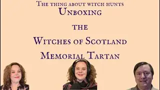 Unboxing the Witches of Scotland Memorial Tartan