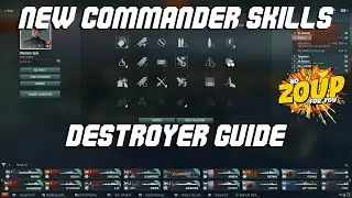 World of Warships New Commander Skills Destroyer Guide