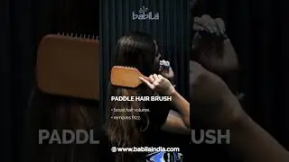 EasyGlide Compact Hair Brush | Babila Beauty | Beauty Products | #shortsclip