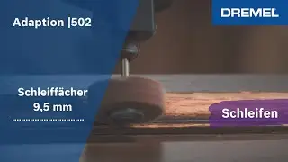 Dremel&reg; - Schleiff&auml;cher 9,5 mm, K&ouml;rnung 80 (502)