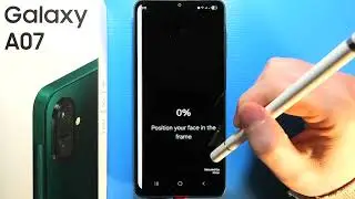 Samsung Galaxy A07: How to Set Up Face Unlock