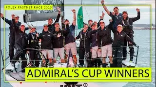 Monaco win the Admiral's Cup after 2025 Rolex Fastnet Race finale
