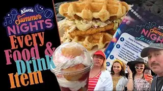 Knott's Summer Nights 2022 | Must-Try Foods | Tasting Card | Full Menu