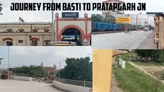Basti Prayagraj Sangam Manwar Sangam Express Journey Train 14232 Journey From Basti To Pratapgarh jn