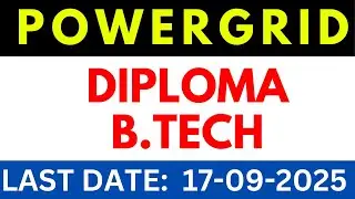 POWERGRID Recruitment 2025 &ndash; Apply Online for 1543 Field Engineer & Supervisor Posts