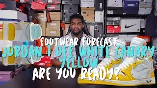 Off-White x Air Jordan 1 &ldquo;Canary Yellow