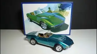 Chevrolet Corvette Convertible 1972 AMT 1/25 FULL BUILD
