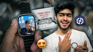 T800 Ultra Smart Watch Me Apna Photo Kasie Lagaye 🤫🖤 | Hidden 