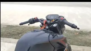Simple modification on pulsar n250,, aggressive look 