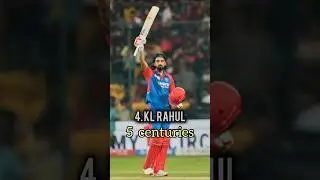 Top 10 Most hundreds 💯  in IPL history #ipl #cricket #most #centuries #ipl2025 #top10