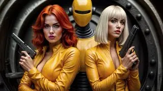RETRO FUTURE HEIST &ndash; AI Video with Music and the Same Characters