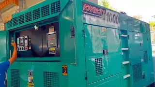 Powercity Generator 1000 KVA#testrun#shorts