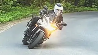Саморуление мотоцикла. Self Steering. Японская школа вождения.