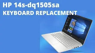 Руководство по замене клавиатуры HP 14s-dq1505sa