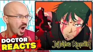 Doctor Reacts to Jujutsu Kaisen FIGHT INJURIES