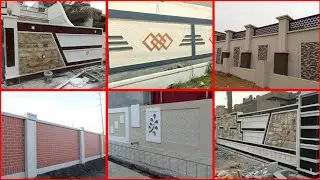 Новейший дизайн межевой стены 2025 года || Красивые идеи для многослойной стены || Идеи дизайна ф...