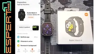 REDMI Watch 4 con Hyperos, CHE DISPLAY 🤩!! Unboxing e prime impressioni.