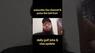 🔥 Gulf Jobs & Visa Update &ndash; 6th August 2025 | Saudi, UAE, Qatar, Oman | Safety, Electrician, WPR