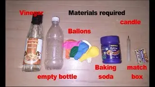 REACTION OF METAL BI-CARBONATE WITH ACID | HOW TO MAKE CO2 GAS IN HOME | EASY WAY | LEARN AND ENJOY