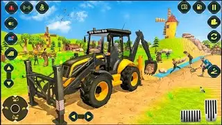 JCB Games 3D City Road Builder Heavy Machines and JCB Driving Simulator - Android Gameplay #53