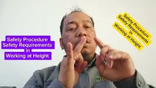 Safety Tip#1☝️🙏 Working at Height Procedure or Safety Requirements 💪@ FASPI-TCS