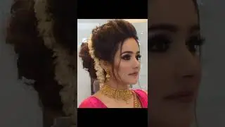 Trendy juda hairstyle for karwachauth💕 | bun hairstyle with gajra | trendy hairstyle | hairstyle