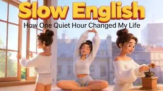 How One Quiet Hour Changed My Life | Easy English Listening Practice (A2 Level)