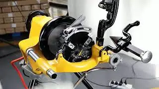 Hongli professional threading Machine SQ50D Pipe Threader from 1/8-2 Inch