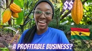 BECOMING A COCOA FARMER IN GHANA AT 22!!💃🏾🔥