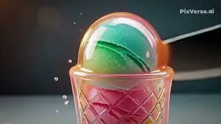 Cutting a Lava&hellip; Wait for the Melt🌋🍊satisfying #shorts #satisfying #aivideo #oddlysatisfying #viral