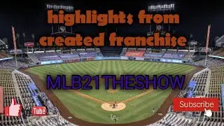 MLB 21 highlights from created franchise #MLB21 #MLB21theshow