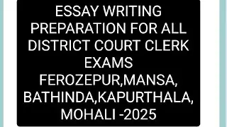 @sethisimr DISTRICT COURT FEROZEPUR ENGLISH PREPARATION 2025#govtexam #mohalicourt #courtclerk #like