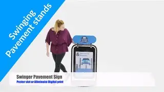 Swinger Pavement Signs | Pavement signs | Fast Delivery