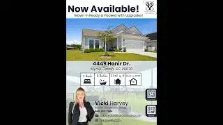 For Sale in Myrtle Beach &ndash; Move-In Ready & Filled With Upgrades