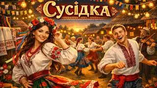 Сусідка — запальна народна пісня в сучасній обробці | Для весіль, свят та гарного настрою