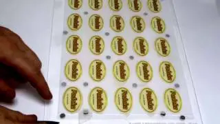 PADOKA PLAQUINHAS PARA TORTAS - Chocoprint
