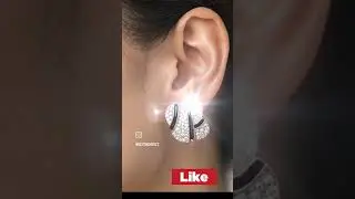 Cubic Stud Earrings for Women & Girls Order on WhatsApp 9032093323Delivery only in Hyderabad #viral