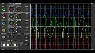Making semi random MSEG with LFO, VCA and Clock