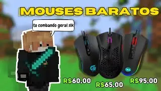 Os melhores mouses BARATOS para PVP no minecraft.