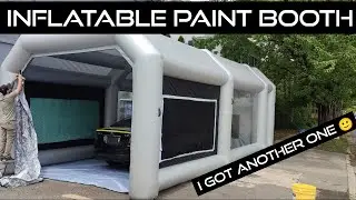 INFLATABLE PAINT BOOTH