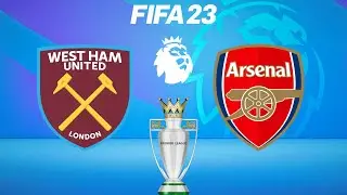 FIFA 23 | West Ham United vs Arsenal - Premier League 22/23 Season - Gameplay