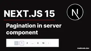 Next.js 15 : Pagination in Server-Side Components with Free Code Example