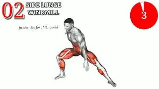 Stand  position leg and core effective workout at home and gym 