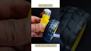 #Shorts Generate Electricity with a DC Geared Motor | DIY Electronics Life hack | Electronics Trick
