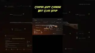 Cooper Carbine Best Class Setup Loadout Call Of Duty Vanguard
