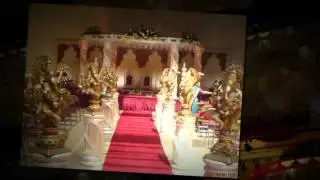 Crystal swirl mandap