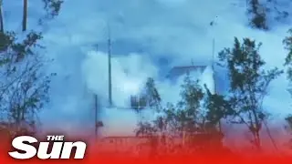 World&rsquo;s largest ammonia pipe spews gas in Ukraine &lsquo;as Russian bomb bursts line&rsquo;