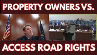 Tension Escalates: Property Owners vs. Access Road Rights &mdash; Judge Gauthier's Verdict Awaits!