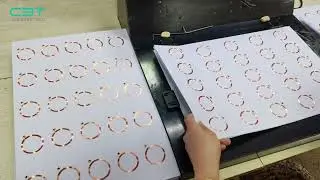 LF RFID Inlay   Pure Copper Induction Coil, Premium PVC Material